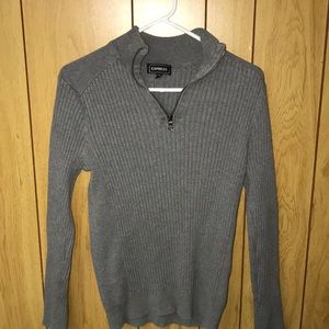 Express Quarter zip sweater